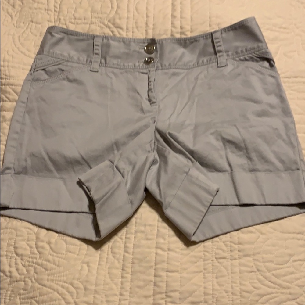 White House Black Market gray shorts size 0